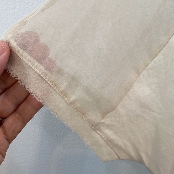 Zara Light Beige Pullover Blouse - Picture 7 of 7